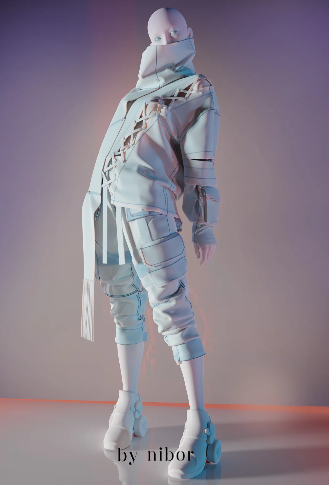 Streetwear Vol. 1, 3D artwork by Robin Khanduri, 2023