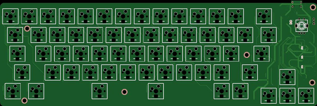 Synapse production PCB layout